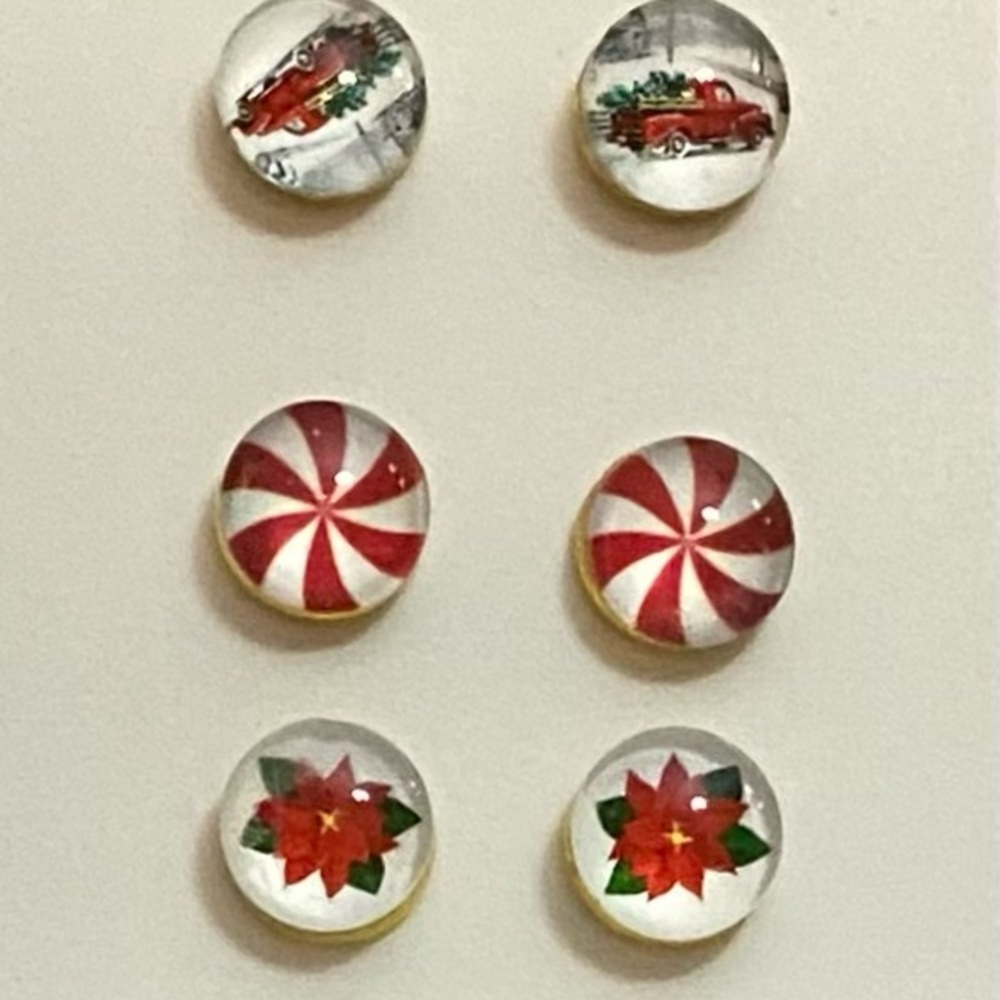 NEW Christmas earring collection (set of 3)